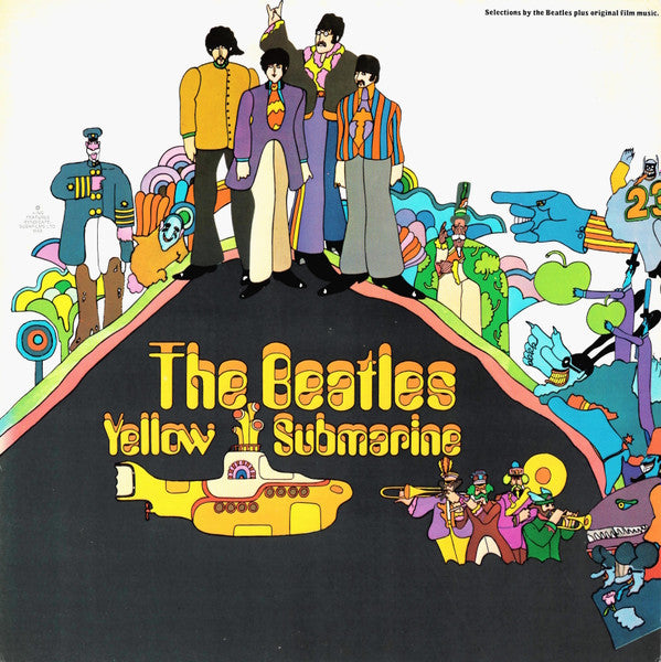 The Beatles : Yellow Submarine (LP, Album, RE, Los)