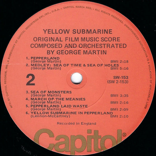 The Beatles : Yellow Submarine (LP, Album, RE, Los)