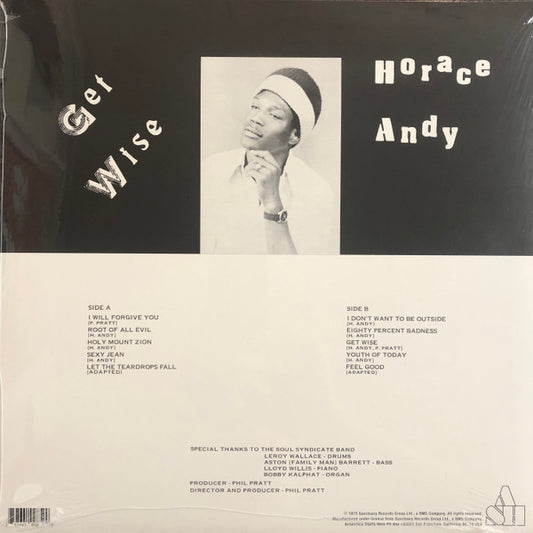 Horace Andy : Get Wise (LP, Album, RE)