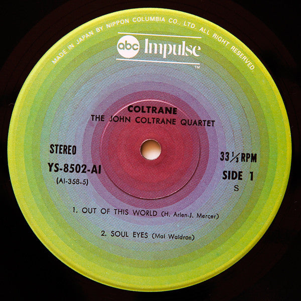 The John Coltrane Quartet : Coltrane (LP, Album, RE, Gat)