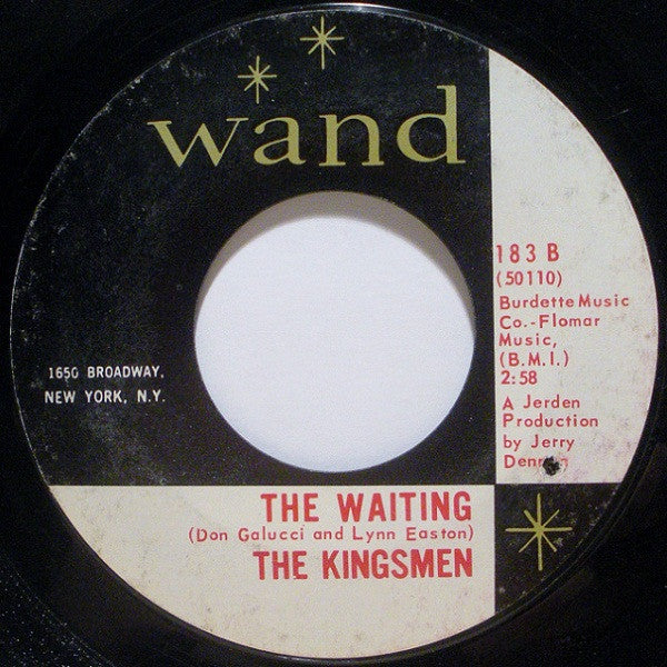 The Kingsmen : The Climb (7", Single, Styrene)