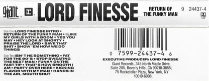 Lord Finesse : Return Of The Funky Man (Cass, Album, Dol)