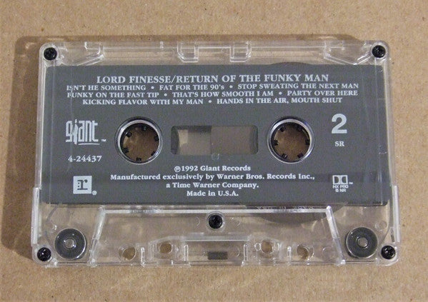 Lord Finesse : Return Of The Funky Man (Cass, Album, Dol)