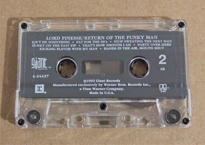 Lord Finesse : Return Of The Funky Man (Cass, Album, Dol)