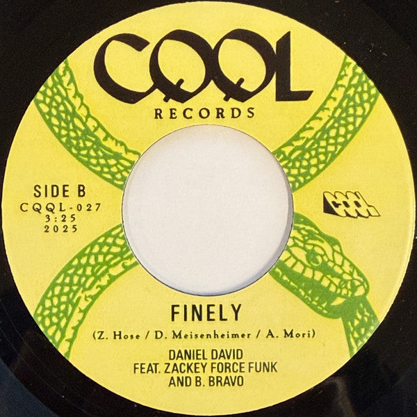 Zackey Force Funk Feat. Daniel David (9) : Round And Round (7", Ltd)