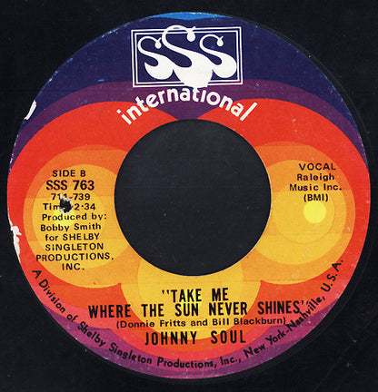 Johnny Soul : I Almost Called Your Name (7")