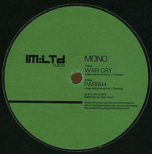 Mono (25) : War Cry (12")