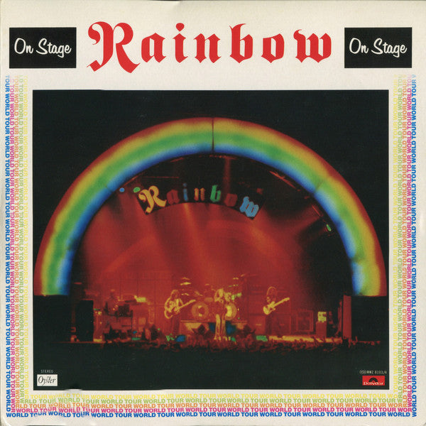 Rainbow : On Stage (2xLP, Album, Wid)