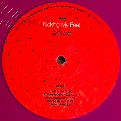 Ruel (6) : Kicking My Feet (LP, Album, Red)