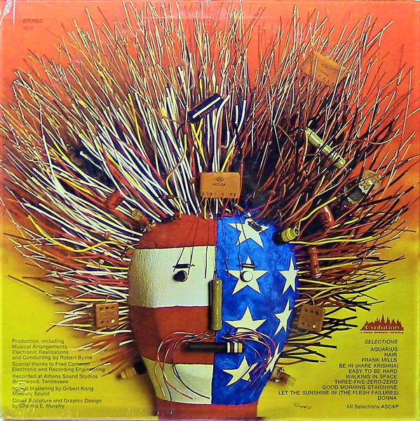 The Electric Hair : Electric Hair - Switched-On Hits From America's First Tribal Love Rock Musical (LP, Album)