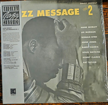 Hank Mobley, Lee Morgan, Donald Byrd, Hank Jones, Barry Harris (2), Doug Watkins, Kenny Clarke, Art Taylor : Jazz Message #2 (LP, Album, Mono, RE)