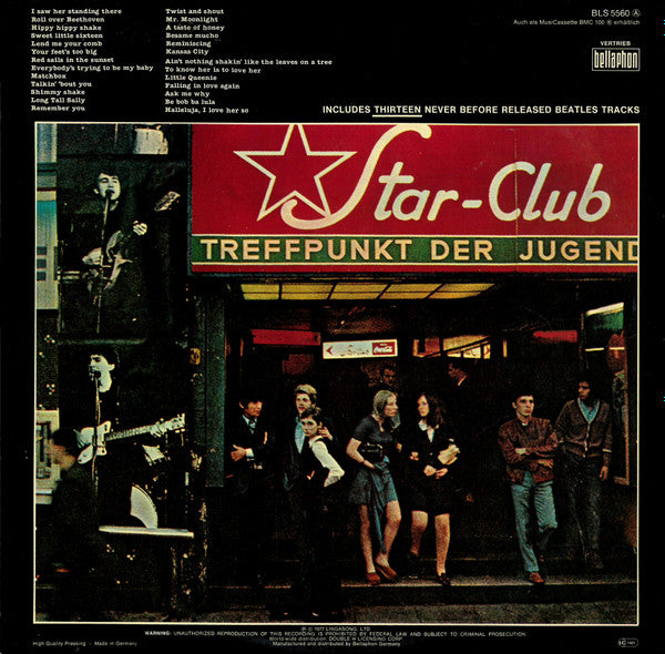 The Beatles : Live! At The Star-Club In Hamburg, Germany; 1962 (2xLP, Album, All)