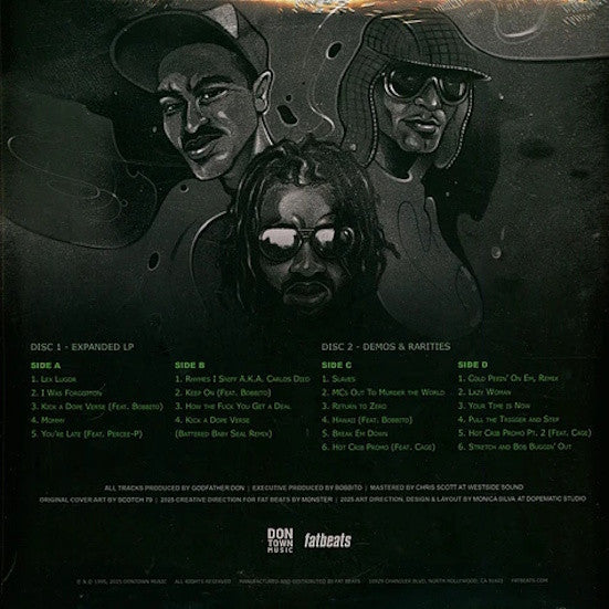 The Cenobites Featuring Kool Keith - Godfather Don : The Cenobites L.P. (2xLP, Album, Dlx, RE, S/Edition, Gat)