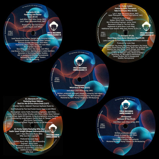 Various : Vega Records 5 Pack Unreleased VI (5x12", Ltd, Smplr)