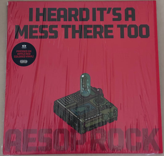 Aesop Rock : I Heard It's A Mess There Too (LP, App)