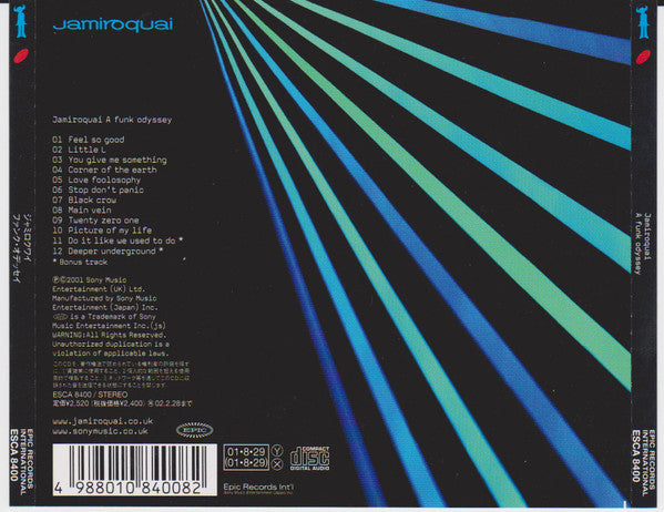 Jamiroquai : A Funk Odyssey (CD, Album)