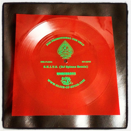 Lord Finesse : S.K.I.T.S. (DJ Spinna Remix) (Flexi, 7", S/Sided, Ltd, Promo, Red)