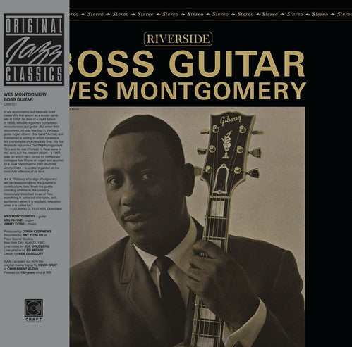 Wes Montgomery : Boss Guitar (LP, Album, RE, 180)
