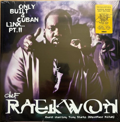 Raekwon : Only Built 4 Cuban Linx... Pt. II (2xLP, Album, Ltd, RE)