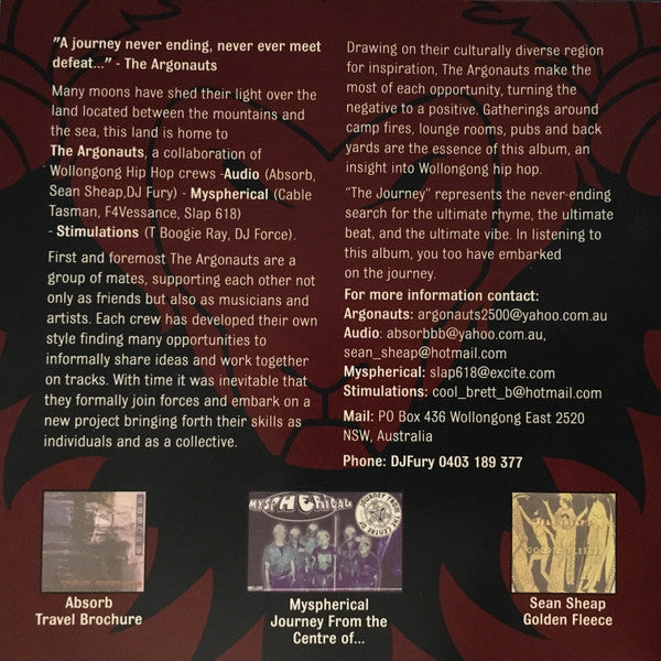 The Argonauts (3) : The Journey (CD, Album)