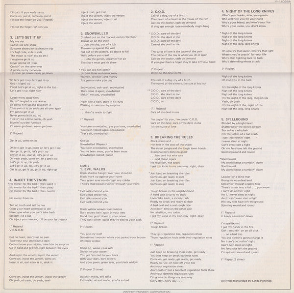AC/DC : For Those About To Rock (We Salute You) (LP, Album, Gat)