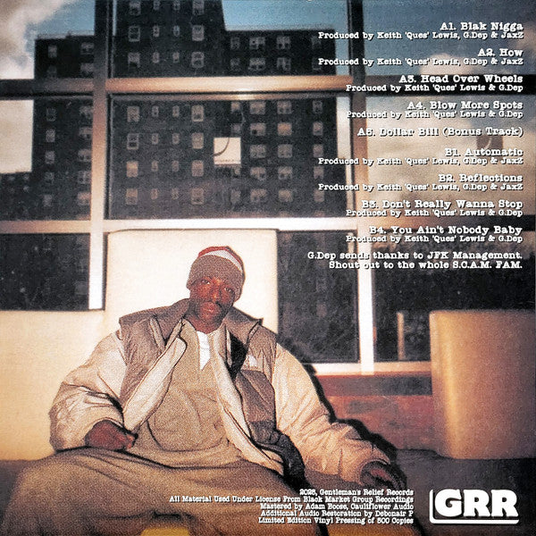 G-Dep : Head Over Wheels (LP, Comp, Ltd)