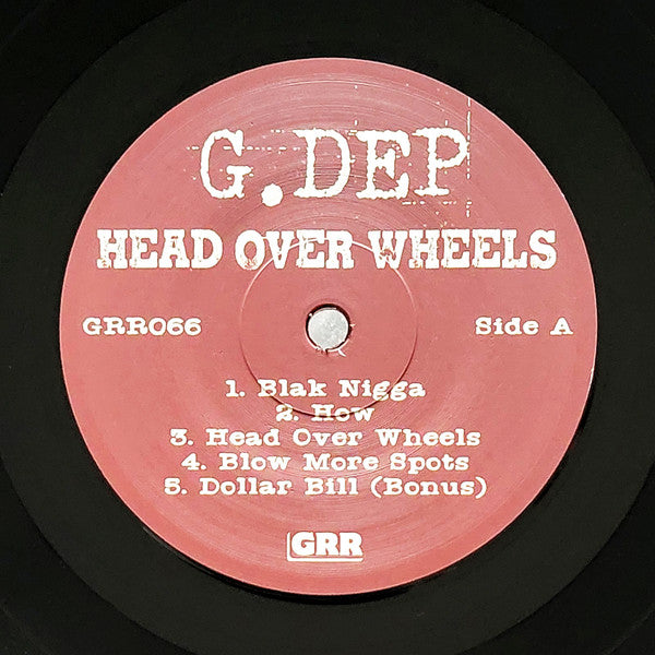 G-Dep : Head Over Wheels (LP, Comp, Ltd)