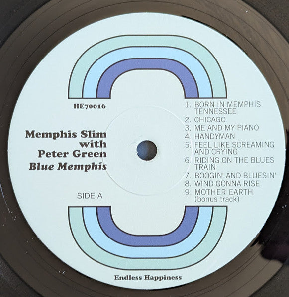 Memphis Slim : Blue Memphis (LP, Album, RE)