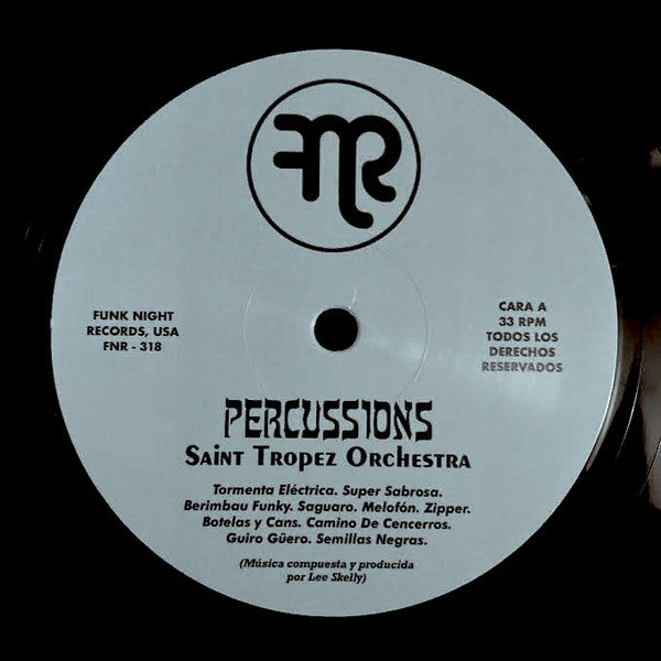 Saint Tropez Orchestra : Percussions (LP, Album, RM)