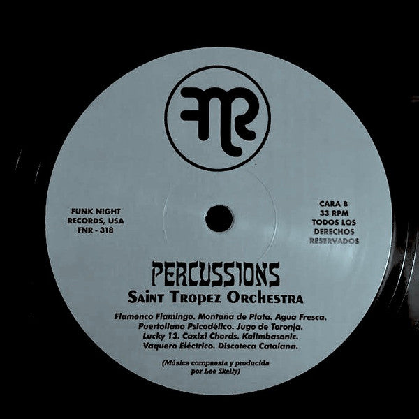 Saint Tropez Orchestra : Percussions (LP, Album, RM)