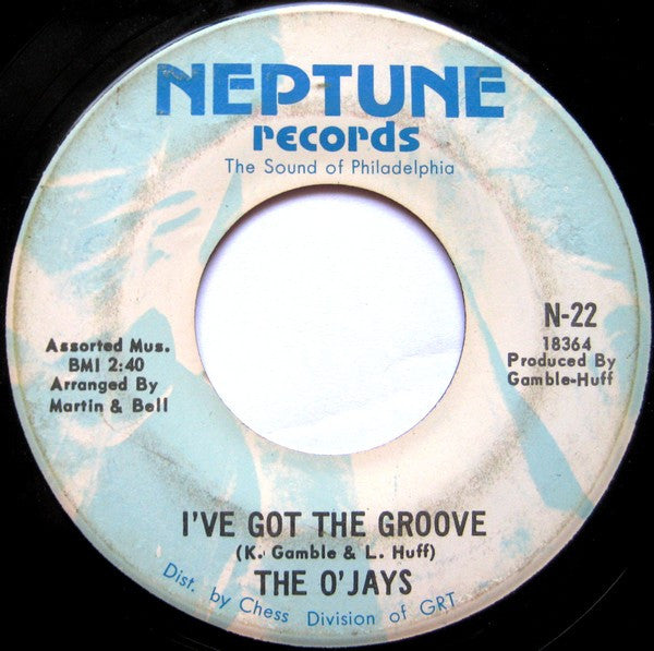 The O'Jays : Deeper (In Love With You) / I've Got The Groove (7", Single)