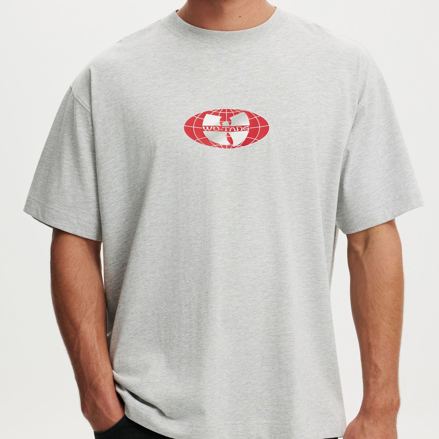Wu-Tang Clan Logo T-Shirt Red / Gray