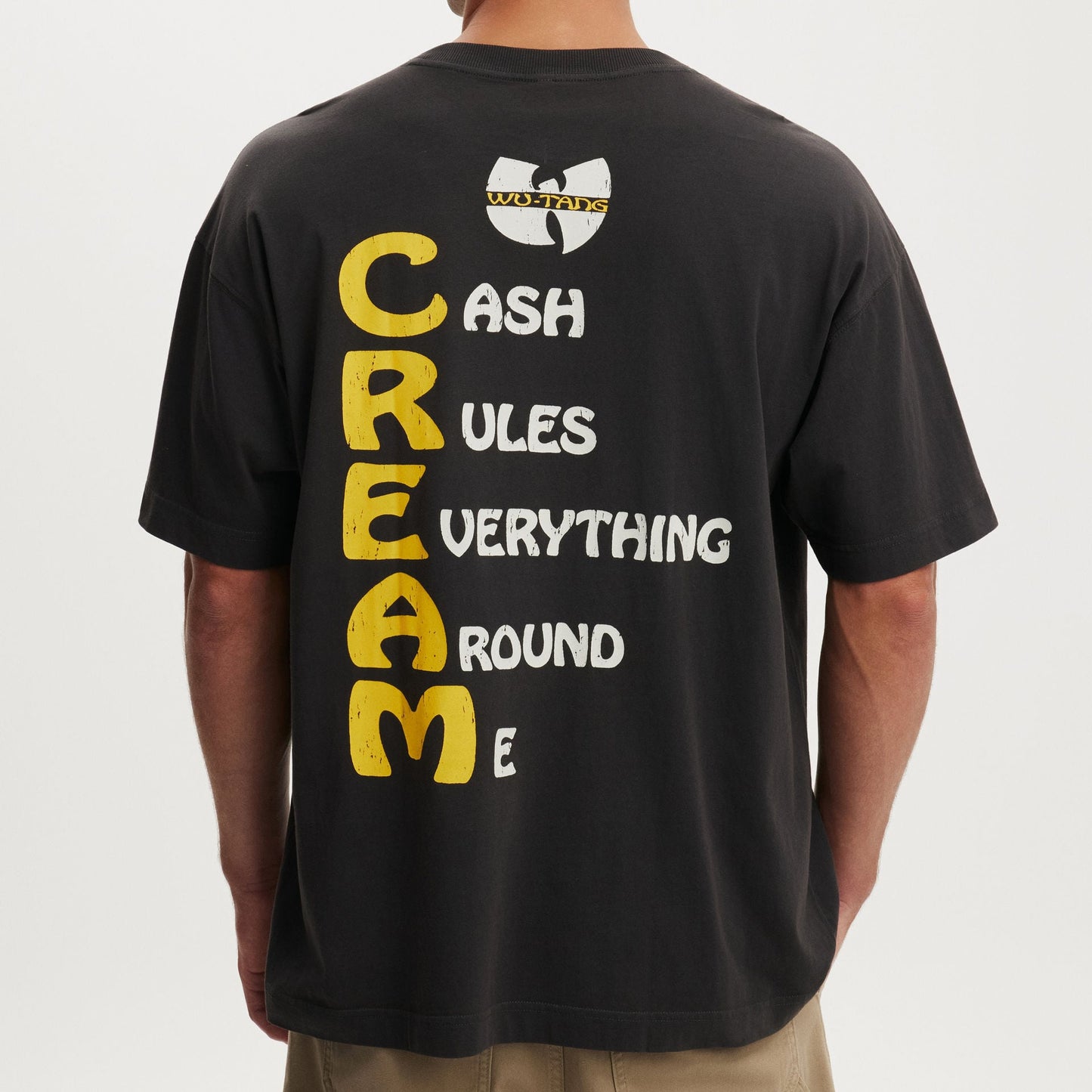 Wu-Tang Clan Logo T-Shirt C.R.E.A.M.