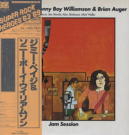 Jimmy Page & Sonny Boy Williamson (2) & Brian Auger : Jam Session (LP, Album)