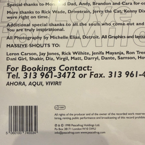 Theo Parrish : First Floor (Part 1) (2x12", Album, RE, Smo)