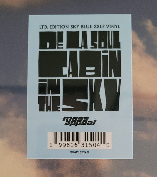 De La Soul : Cabin In The Sky (2xLP, Album, Ltd, Sky)