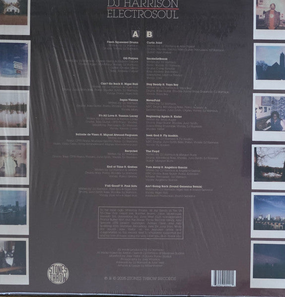 DJ Harrison : ELECTROSOUL (LP, Album)