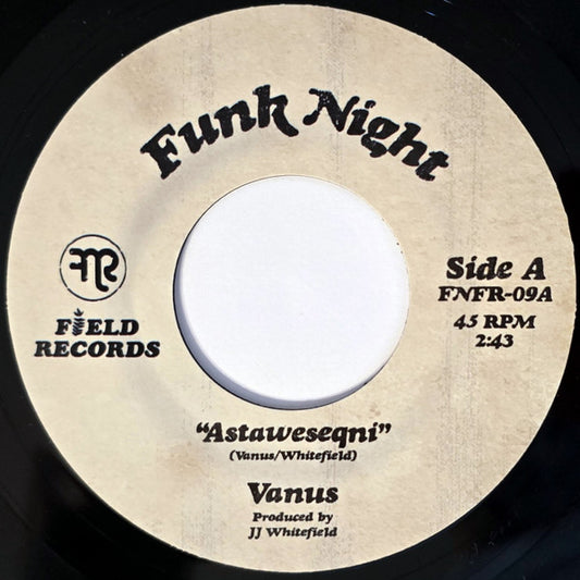 Vanus / Whitefield Soundz* : Astaweseqni / Assra Ahnd Pt. 2 (7", Single, Ltd)