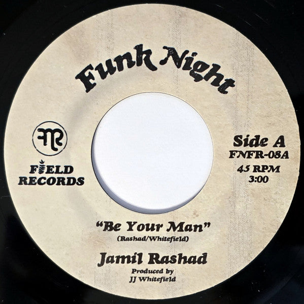 Jamil Rashad : Be Your Man (7", Single, Ltd)