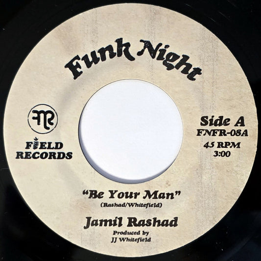 Jamil Rashad : Be Your Man (7", Single, Ltd)