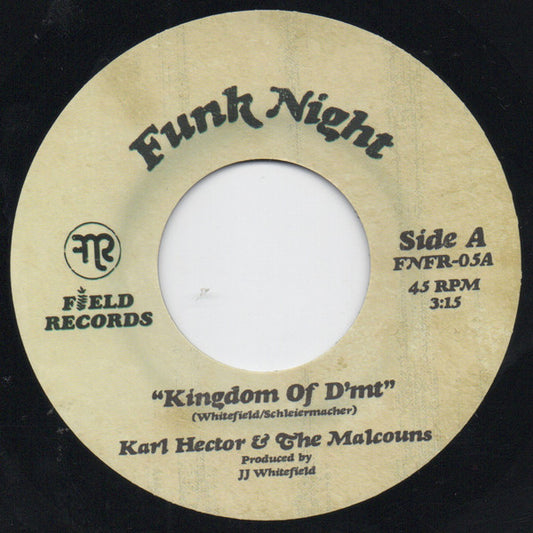 Karl Hector & The Malcouns / Whitefield Brothers : Kingdom Of D'mt / Safari Strut (7", Single, Ltd)
