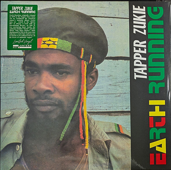 Tapper Zukie : Earth Running (LP, Album, Ltd)