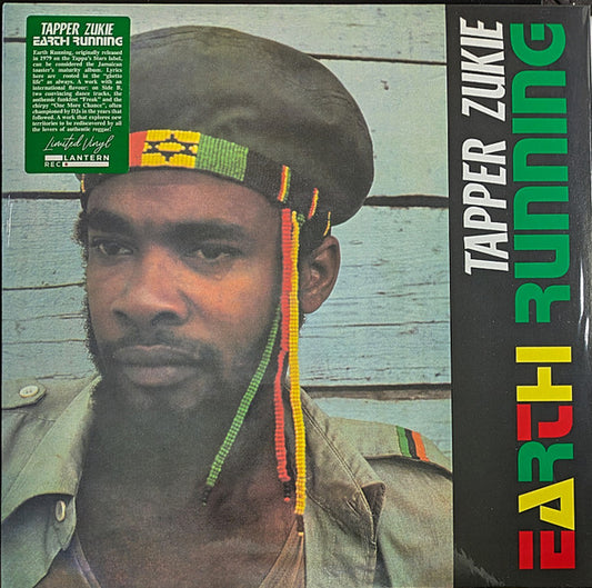 Tapper Zukie : Earth Running (LP, Album, Ltd)