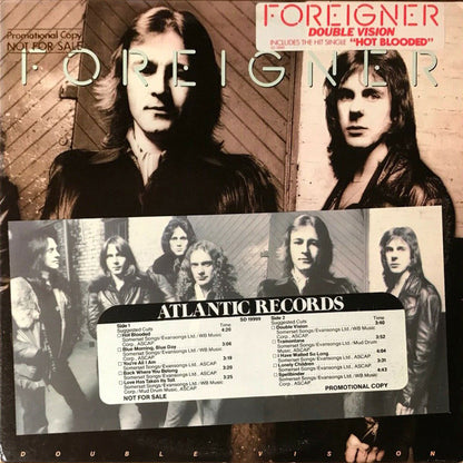 Foreigner : Double Vision (LP, Album, MO )