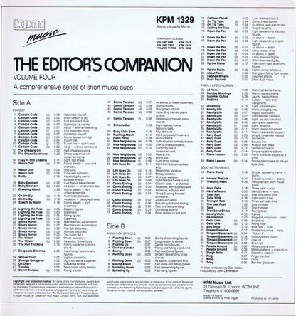 Dick Walter : The Editor's Companion Vol. 4 (LP)