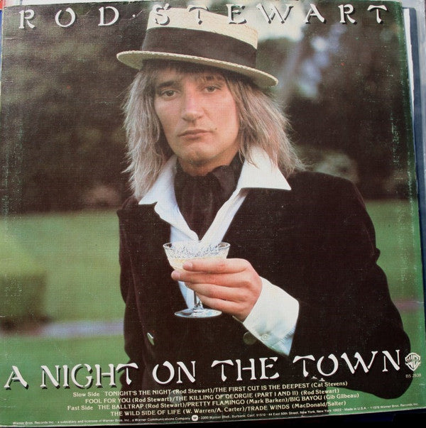 Rod Stewart : A Night On The Town (LP, Album)