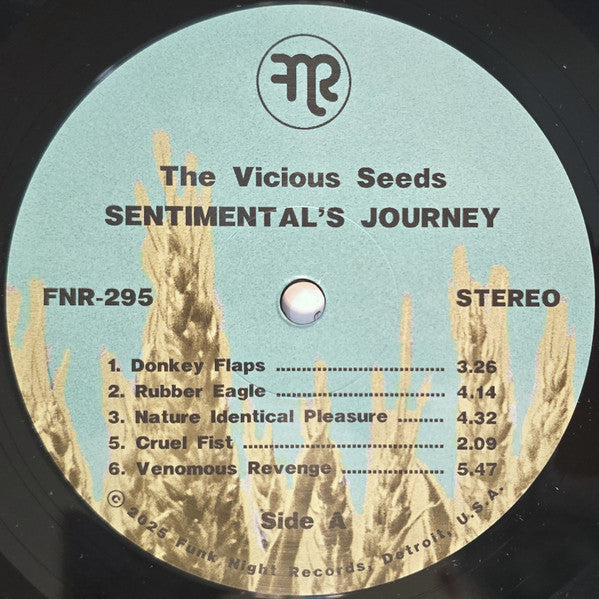 The Vicious Seeds : Sentimental's Journey (LP, Album, Ltd)