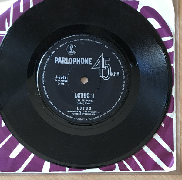 Lotus (24) : Lotus I (I'll Be Gone) / Epoch (7", Single)