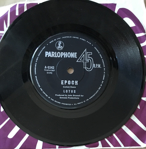 Lotus (24) : Lotus I (I'll Be Gone) / Epoch (7", Single)