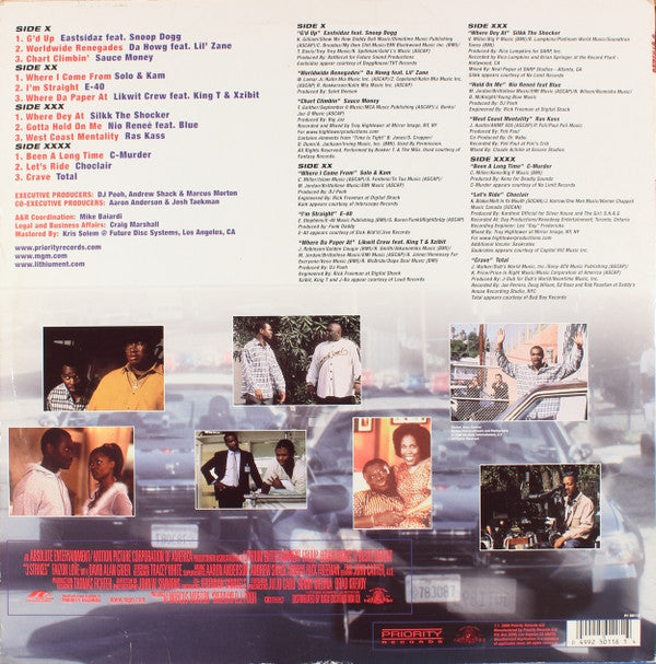 Various : 3 Strikes - Original Motion Picture Soundtrack (2xLP, Comp)